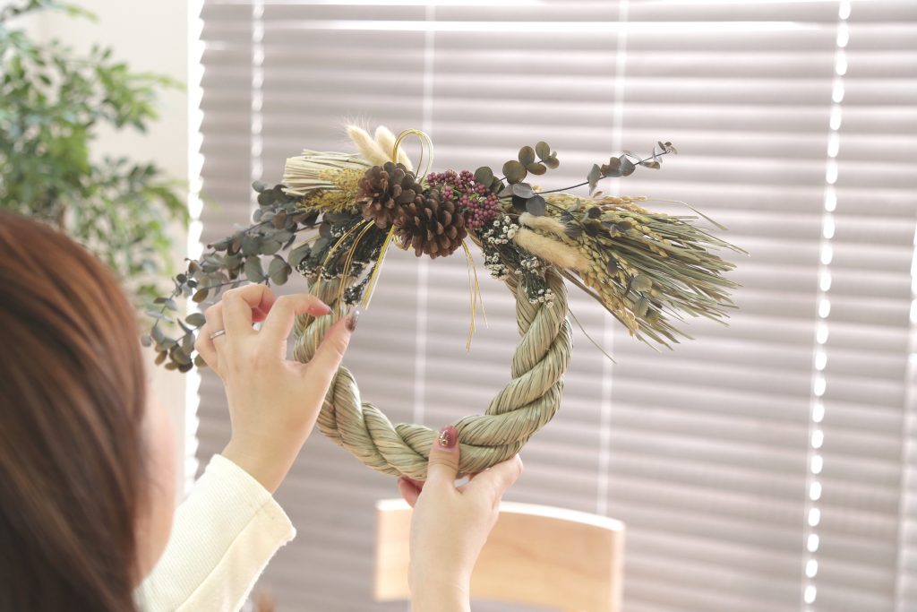 お気に入りの「しめ縄飾り」でお正月を迎えよう♪ ~オリジナルしめ縄飾りの作り方~の画像
