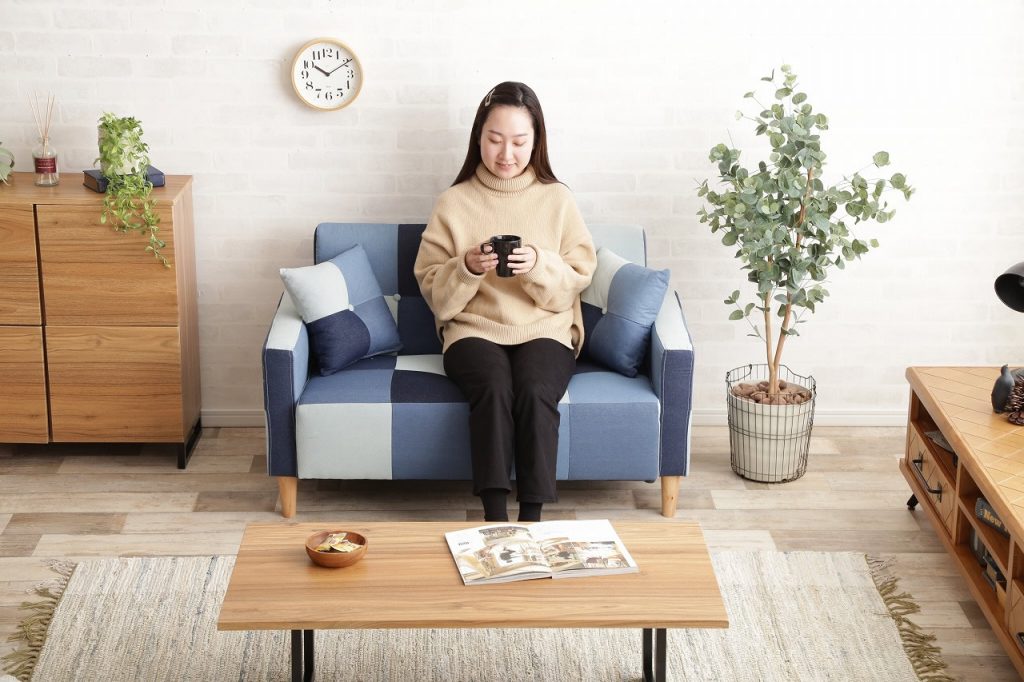 新作パッチワークデニムソファ「Sopra」販売開始しました!の画像